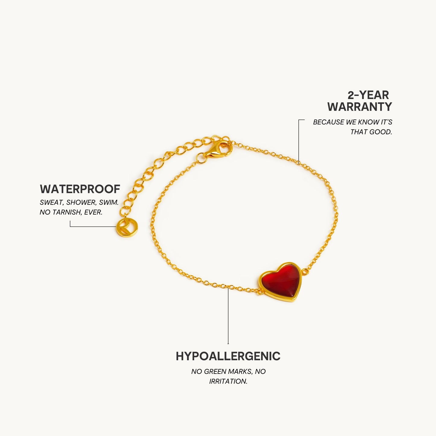 APHRODITE Heart Bracelet-2