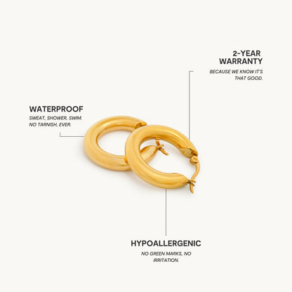 CASPIAN Hoops Earrings